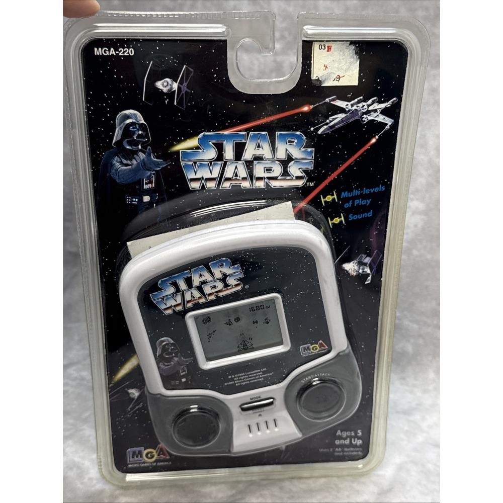 Vintage Star Wars Return Of The Jedi 1995 MGA LCD Handheld Electronic Game New